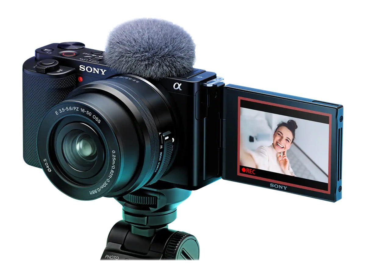 Sony ZV-E10 Mirrorless Camera with 16-50mm Lens (Black Sony ZV-E10 Mirrorless Camera with 16-50mm Lens (Black