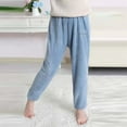 thumbnail image 4 of VJATTWR Kids Boy Girls Pajama Pants, Winter Warm Fuzzy Bottoms Long Soft Plush Fluffy Pants Sweatpants Homewear 18M-12Y, 4 of 4