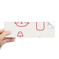 thumbnail image 1 of Cat Fish Wool Ball Bottle Rectangle Bumper Sticker Notebook Window Decal, 1 of 1