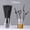 100PCS BLACK, variant on 100/300Pcs Disposable Drinking Straws Family Gathering Accessories for Milk Tea Bar Party Wedding Kitchen Beverage Straw
