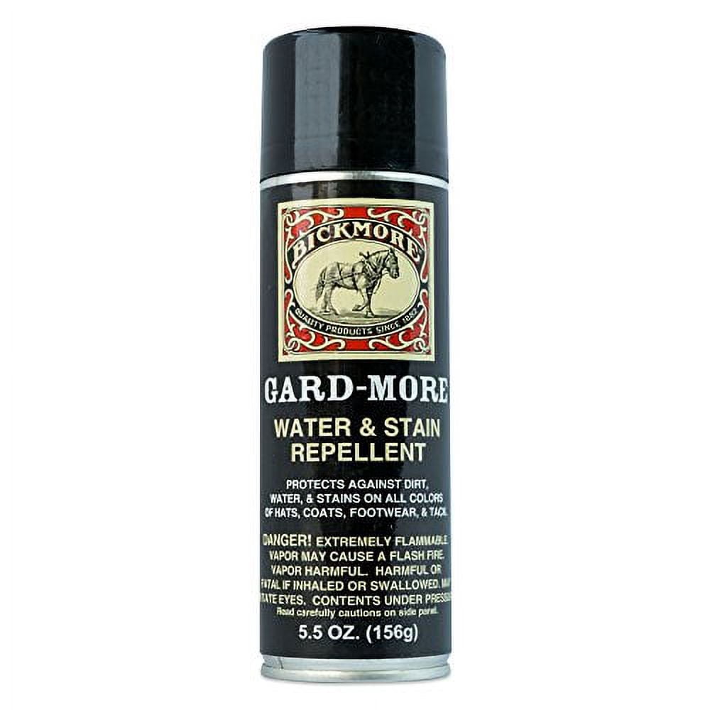 Gard-More Water & Stain Repellent 5.5oz- Leather Protector and Suede Protector Waterproofing Spray Guard for Boots, Shoes, Clothing, Hats, Jackets & More