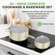 thumbnail image 2 of Juego de utensilios de cocina y horno NutriChef, 20 piezas, antiadherentes, color blanco, 2 of 8