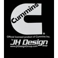 thumbnail image 4 of JH Design Group Men's Cummins Logo Pullover Hoodie Sweatshirt, 4 of 5