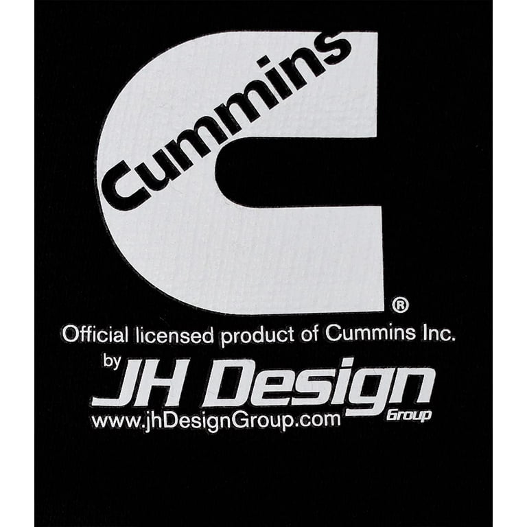 JH Design Group Men s Cummins Logo Pullover Hoodie Sweatshirt