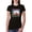 Black, variant on Happy Glamper | Fancy Camping Camper Van Caravan | Nature Lover Womens Slim Fit Junior Tee, Red, S