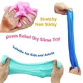 thumbnail image 3 of Gui Gui Slime:Fluffy Deep Pink Scented Slime with Cute Cupcake Charms and Sprinkles Soft, Stretchy, and Fun for Kids and Adults, 3 of 3