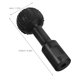 thumbnail image 2 of WASHWEPE Cabezal De Esférico Para Amoladora Angular Accesorio Para Tallado De Madera Negro Duradero, 2 of 8