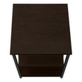 thumbnail image 6 of 26" Espresso Brown Contemporary Accent Table, 6 of 11