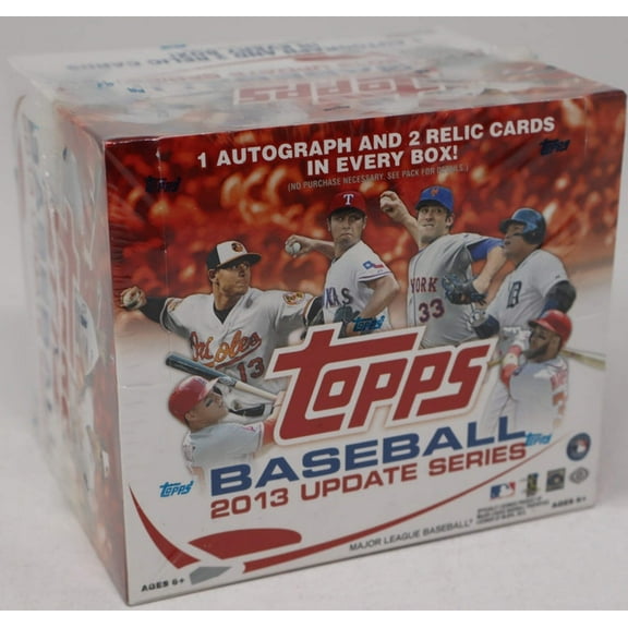 2013 Topps Baseball Update Series Jumbo Box (Hobby) (10/50)