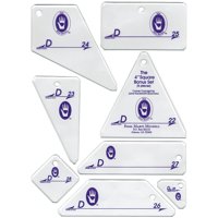 Perfect Patchwork Template Set D, Bonus Complement Set, Package of Eight
