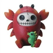 SUMMIT COLLECTION Furrybones Scuttle Signature Skeleton in Lobster Costume with Sea Horse Y8490