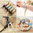 thumbnail image 4 of GYTY   500 Pcs 15mm Silicone Beads Mixed Round Silicone Beads Bracelet Making Kit Focal Beads Loose Beads for DIY Craft Necklace Jewelry Bracelet Lanyard Keychain Making (50 Colors), 4 of 6