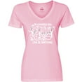 thumbnail image 3 of Inktastic Inspirational Quote in a World You Can Be Anything Be Kind Women's V-Neck T-Shirt, 3 of 5