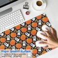 thumbnail image 4 of Long Mouse Pads for Desk,Halloween Ghost & Pumpkin Pattern Desk Mats on Top Of Desks, Desk Mouse Pad Extra Large with 3mm Non-Slip Base and Stitched Edge for Gaming,Office,Work,Home 31.5x11.8in, 4 of 5