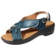 thumbnail image 1 of Amzcrzy Zapatos de mujer,Zapatos de mujer,Zapatillas de mujer, Sandalias ortopédicas para mujer, zapatos con plataforma, tacones planos ahuecados, zapatos casuales de punta abierta Sandalias Mujer Za, 1 of 4