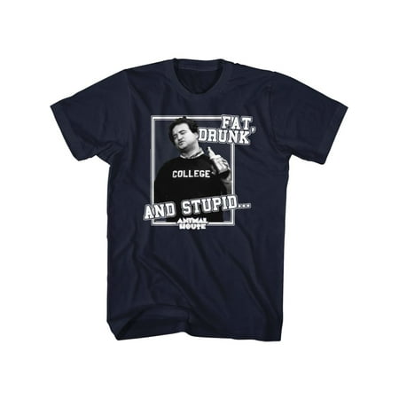 Animal House Movies Drunk And Stupid Adult Short Sleeve T