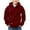 RD2, variant on KANG Distressed Pullover Hooded Sweatshirt For Big Long Sleeve Fleece Jacket With Multiple Pockets Cozy Fall Winter Outerwear Casual Athletic Top