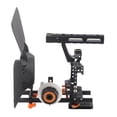 thumbnail image 3 of Camera Cage, Multiple Cold Shoe Mouth Camera Cage Set with Matte Box for Professional Shooting for Video Shooting, 3 of 7