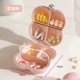 thumbnail image 5 of Portable pillbox, multi-functional mini marshmallow storage box, jewelry ring necklace, exquisite travel travel container, white (OPP bag)., 5 of 5