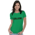 thumbnail image 3 of Animal House Faber College Frat Party Womens Slim Fit Graphic Tee Brisco Brands L, 3 of 5