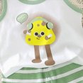 thumbnail image 5 of Toddler Boy Outfit Set Cartoon Print Vest and Comfy Shorts Baby Boy Summer Clothes 6 9 12 Months 3T 6T, 5 of 6