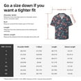 thumbnail image 7 of Fotbe Gnome Love USA print Short Sleeve Button Down Shirts for Men Casual Summer Beach Wrinkle Free Shirt-XX-Large, 7 of 7