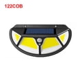 thumbnail image 1 of Advancent 122COB/102LED luz Solar LED lámpara de valla exterior 600lm IP65 impermeable Sensor de movimiento de jardín focos de luz solar alimentados por Iluminación y accesorios 122COB Advancent HA006846-02, 1 of 6
