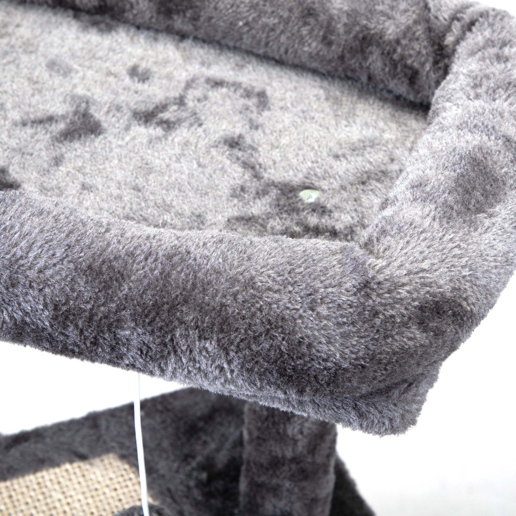 Kepooman Cat Tree Cat Tower Cat Condo Sisal Scratching Posts with Jump Platform Cat Furniture Activity Center Play House, Light Gray Kepooman Cat Tree Cat Tower Cat Condo Sisal Scratching Posts with Jump Platform Cat Furniture Activity Center Play House, Light Gray