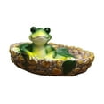 thumbnail image 2 of Floating Frog Decor Crafts Garden Decorations Outdoor Statues for Swimming Pool, 2 of 9
