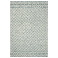 thumbnail image 2 of SAFAVIEH Abstract Ryder Abstract Wool Area Rug, Blue/Ivory, 5' x 7'6", 2 of 8