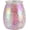 Light Pink Gradient, variant on Electric Wax Melt Warmer with Firework Glass Design - Flameless Candle Diffuser Essential Oil Burner for Decor - Birthday for Women