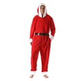 thumbnail image 1 of 6449-L FollowMe Mens Adult Onesie Mens Pajamas Santa Large, 1 of 2