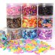 thumbnail image 4 of Bandas de goma gruesas desechables para niños y niñas, lazos elásticos para el cabello, anillo, diadema, accesorios para el cabello, 500 unids/lote po, 4 of 5