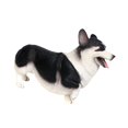 thumbnail image 4 of Figura de perro Corgi, juguete decorativo, mini juguetes educativos, esculturas, juguete de animales pequeños para regalos de fiesta, regalo de fiesta negro, 4 of 10