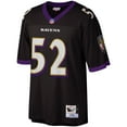 thumbnail image 2 of Men's Mitchell & Ness Ray Lewis Black Baltimore Ravens Legacy Replica Jersey, 2 of 3