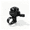 Black, variant on Ohmyroo Aluminum Alloy Bike Bell, Bicycle Handlebar Horn For Adults Kids, Mountain Road Bike Cycling Safety Ringer With Quick Screwdriver Mount Install