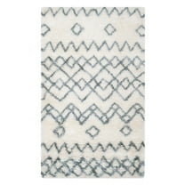 Safavieh CSB806 Casablanca Area Rug-Finish:Ivory/Blue,Shape:Shape,Size:Size
