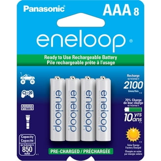 Sanyo Eneloop Rechargeable Battery 8x AA, 4x AAA 3rd Gen 1800X
