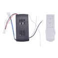 thumbnail image 2 of 4X Universal Ceiling Fan Remote Control Kit Replacement, 6-Speed & Timing, Remote Replacement for DC Ceiling Fan Light, 2 of 8