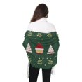 thumbnail image 4 of FORMRS Womens Scarf Winter Soft Long Big Warm Shawls Wrap Tassel Scarves, Christmas Santa Hats, 4 of 9