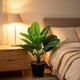 thumbnail image 4 of Artificial Plant in Pot Fake Tree Trunks Leaves Faux Potted for Indoor Outdoor Modern Decoration Home Office Living Room Bedroom Balcony Housewarming Gift, 4 of 6