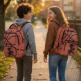 thumbnail image 3 of Chririnla Basketball Dinosaur Print Casual Bookbag with Pockets Water Resistant School Bag, Lightweight 17 pollici Toddler Bookbag for Travel Back to School Daily Use, 3 of 9