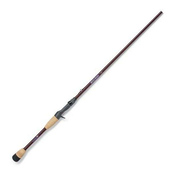 St Croix Mojo Bass Casting Rod 6 8 Med Heavy Fast Mjc68mhf Jig N Worm Walmart Com