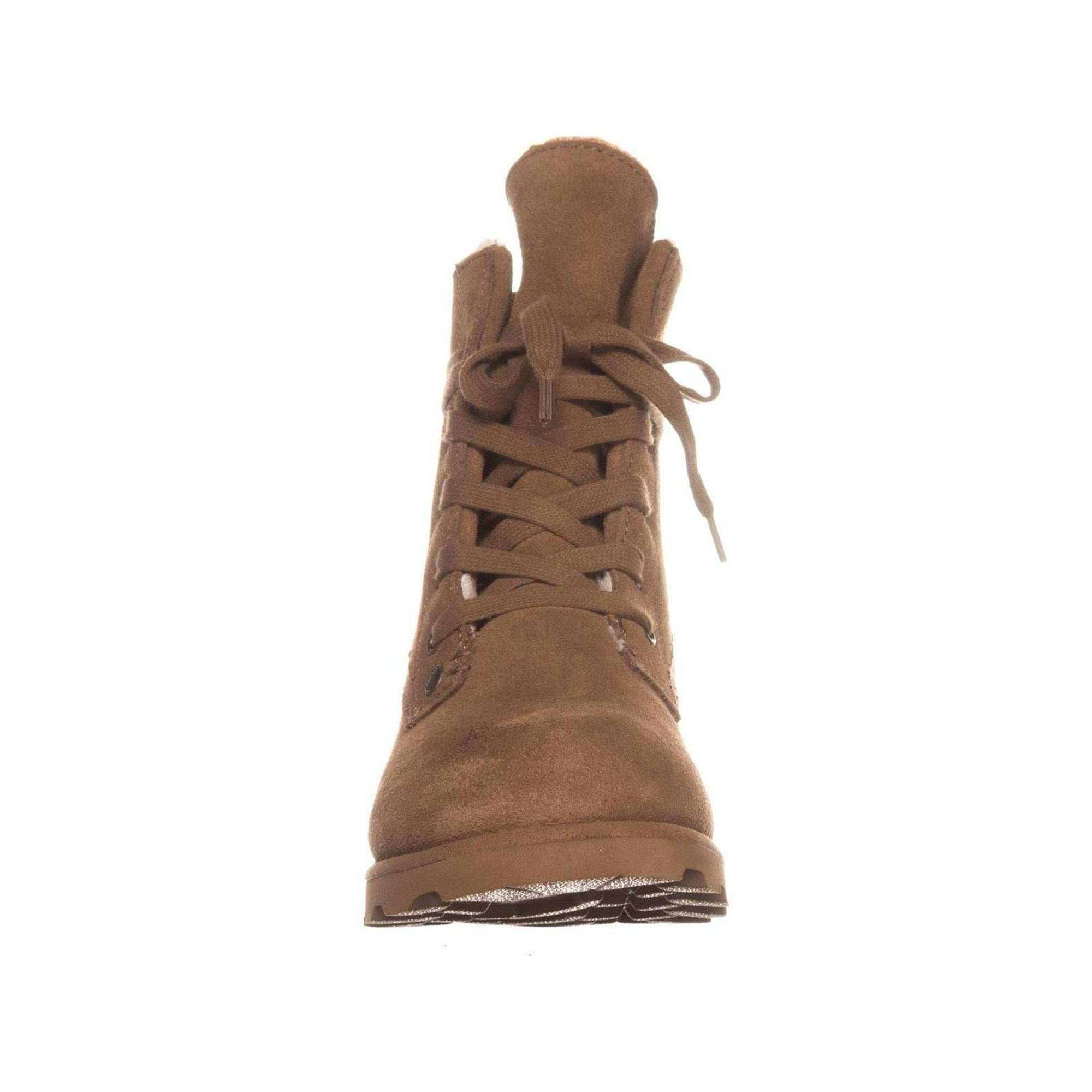 Bearpaw Krista Lace Up Boots Hickory Walmart