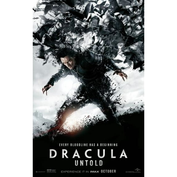Dracula Untold Movie Poster Reprint 27inx40in for any room 27x40 Square Adults Best Posters