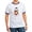 Navy/White, variant on - Sigma Alpha Iota Colored Crest T Shirt - 100% Cotton Ringed T-Shirt