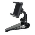 thumbnail image 1 of Soporte ajustable para teléfono en el parasol del coche - Material ABS, rotación de 360° - Soporte universal para navegación, transmisión en directo y uso en vehículos, 1 of 4