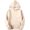 A01-beige, variant on Hoodies For Women Oversized Fleece Sweatshirts Long Sleeve Casual Hooded Basic Pullover 2024 Fall Outfits Sweater