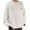 Beige, variant on UVEASISHA Oversized T-Shirts for Men Waffle Knit Casual Crewneck Pullovers Drop Should Long Sleeve Tee Shirts Fall Fashion Workout Shirt Beige 4XL