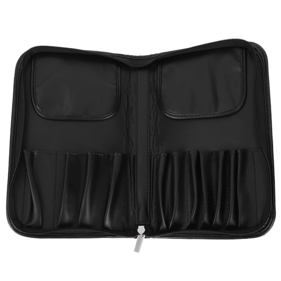 SNYMW Makeup Brush Case, Makeup Brush Roll Up Organizer, Travel Brush Holder for Women Cosmetic
